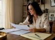 Attorney reviewing custody app documents