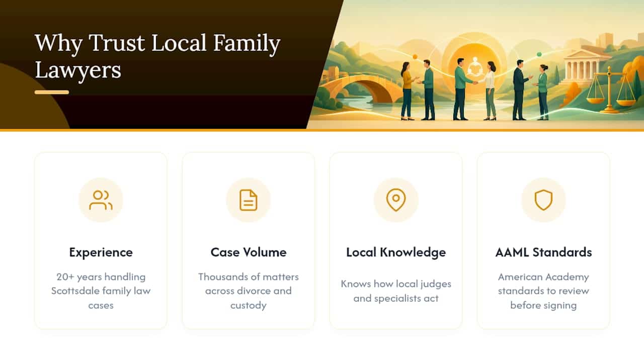 Why Trust a Scottsdale Family Law Team on This Comparison? — overview diagram