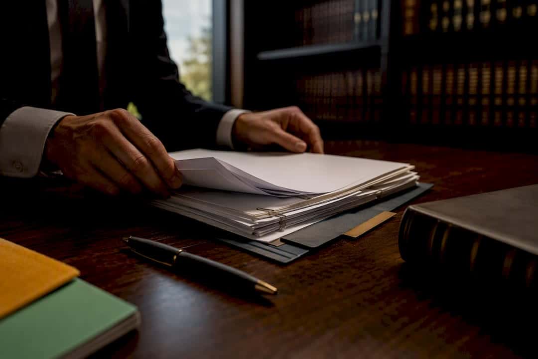 Attorney assembling custody enforcement petition packet