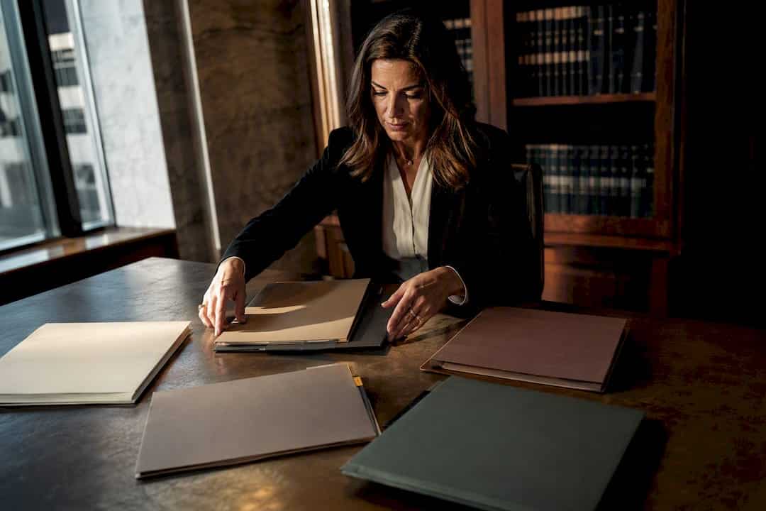 Custody evidence folders during legal review