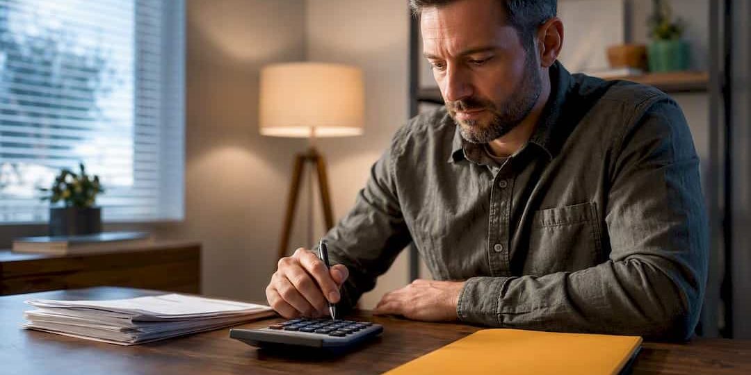 Parent calculating self-employed income