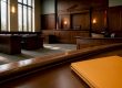 Empty Arizona family courtroom prepared for hearing