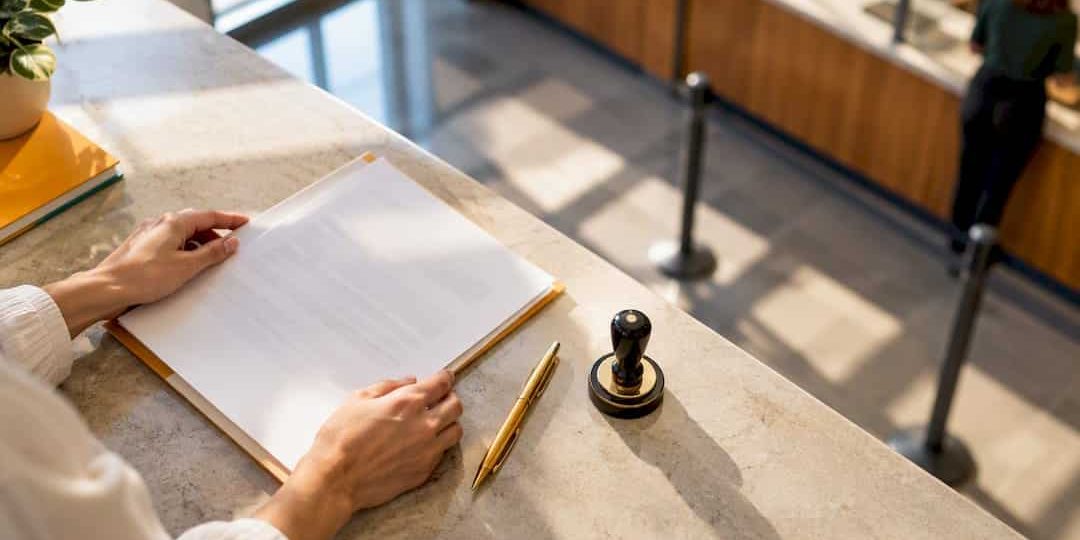 Quitclaim deed prepared for notarization