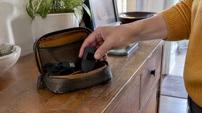 Trezor hardware wallet secured for divorce proceedings