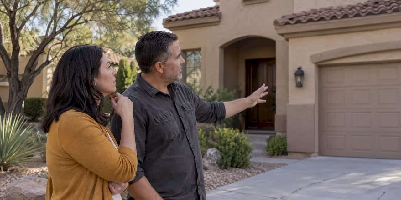 Arizona couple considering their jointly owned home
