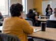 Parent attending an Arizona education class