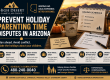 Review holiday schedules, school breaks, travel and exchanges before an Arizona parenting dispute begins.